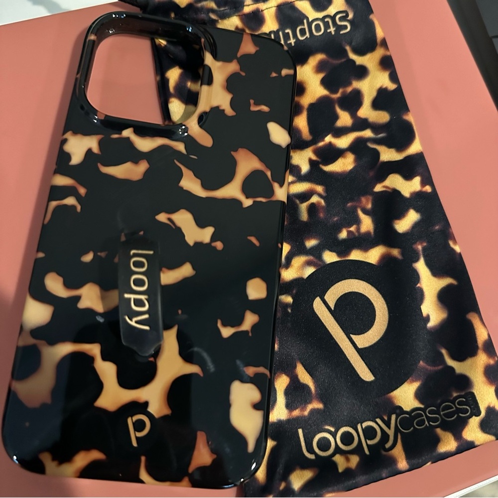 Loopy Case for iPhone 14 Pro Max in Tortoise